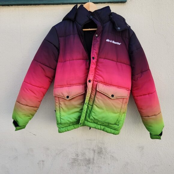 40s and Shorties Sunset Puffer Jacket - Picture 2 of 6